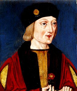 Henry VII (reigned 1485-1509) by English School. Free illustration for personal and commercial use.