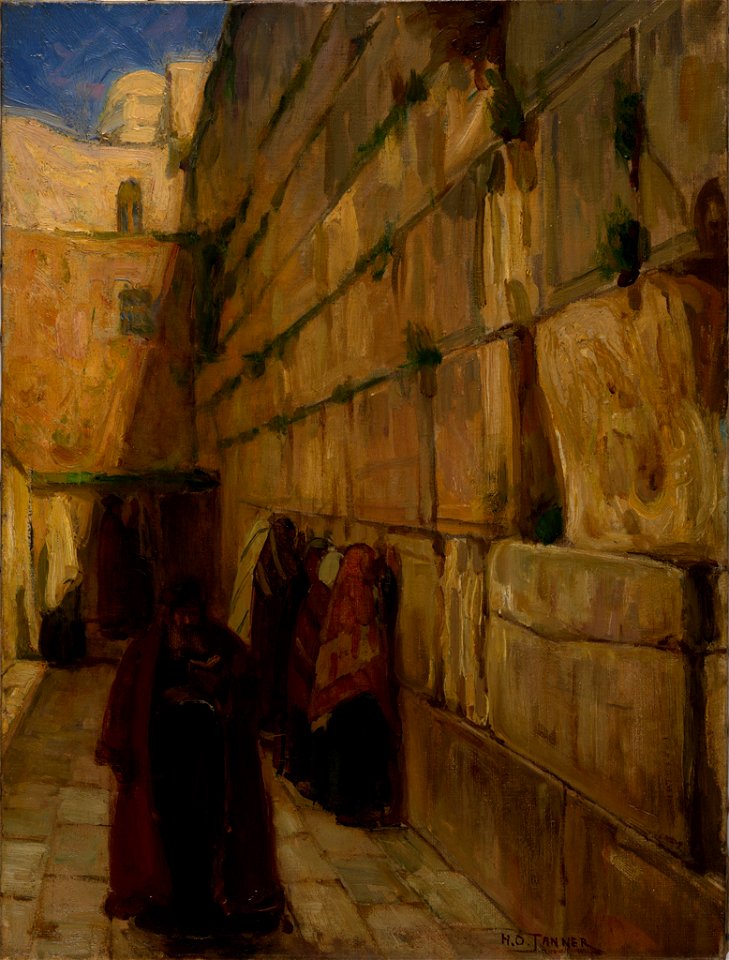 Henry Ossawa Tanner - The Wailing Wall - 84.234 - Rhode Island School of Design Museum