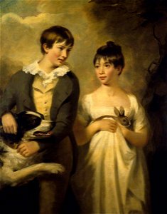 Henry Raeburn (1756-1823) - The Children of Professor Dugald Stewart, George (d.1809), and Maria (d.1846), as Children - 1246449 - National Trust