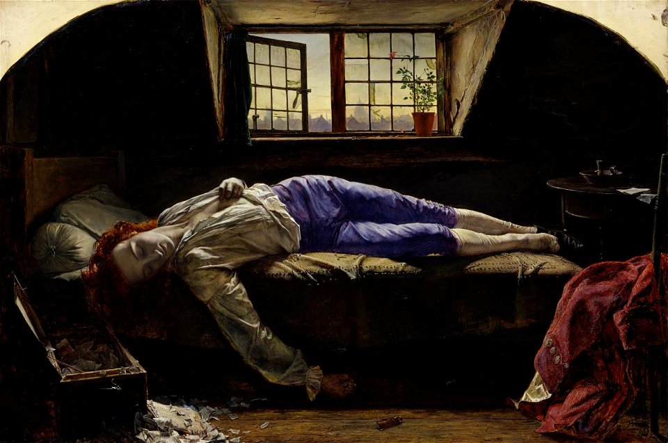 Henry Wallis - Der Tod des Chatterton