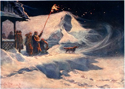 Henryk Weyssenhoff - illustration from Soból i panna after p068