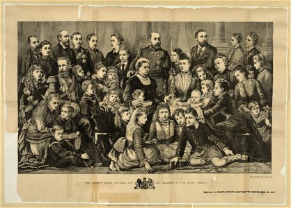 Her majesty Queen Victoria and the members of the royal family - M.W. Ridley. LCCN2003679744
