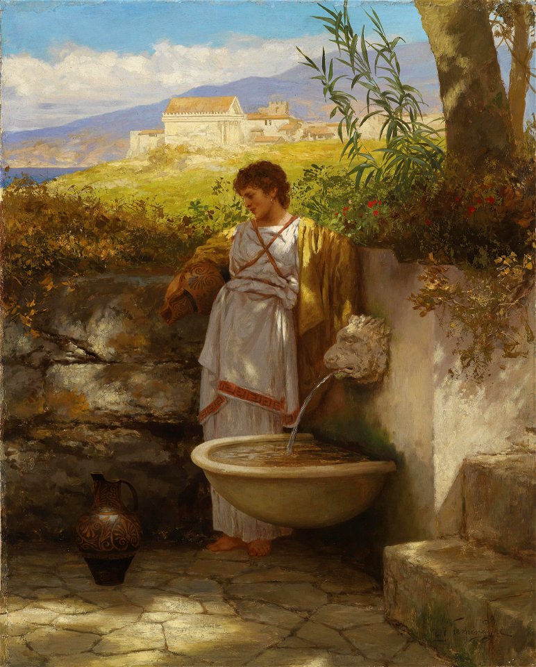 Henryk Siemiradzki (workshop) Am Brunnen