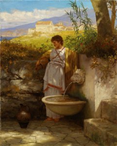 Henryk Siemiradzki (workshop) Am Brunnen
