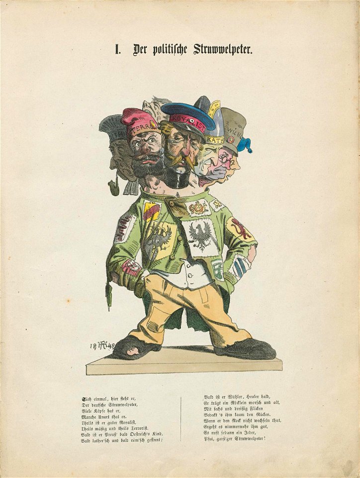 Henry Ritter - Illustration Der politische Struwwelpeter