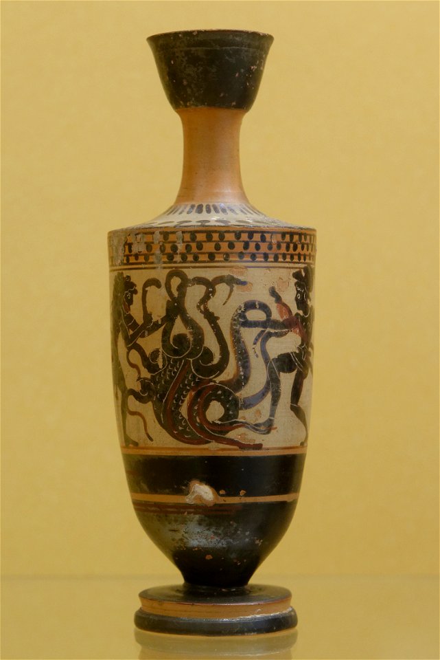 Herakles and the Lernaean Hydra Nationalmuseet B96