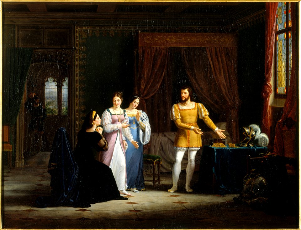 Henry-Joseph Boichard - La générosité de Bayard - PDUT1733 - Musée des Beaux-Arts de la ville de Paris