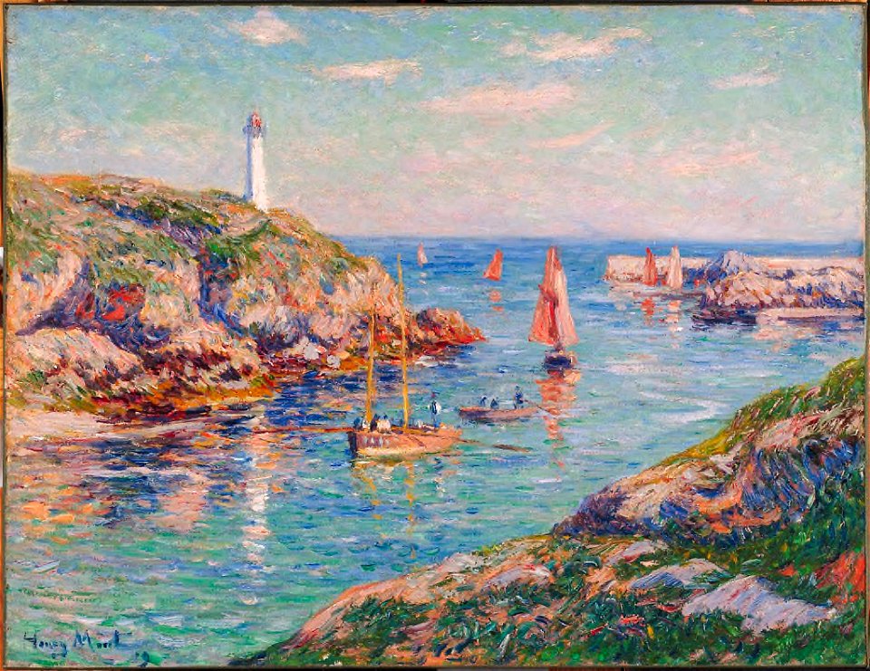 Henry Moret - The Port of Douvelan - 1949.122 - Harvard Art Museums