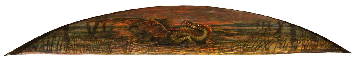 Henry Treffry Dunn (1838-1899) - The Theodore Watts-Dunton Cabinet, The Dragon - 1288304.11 - National Trust