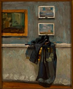 Henryk Szczygliński - Interior of the posthumous exhibition of Jan Stanisławski - MP 883 MNW - National Museum in Warsaw