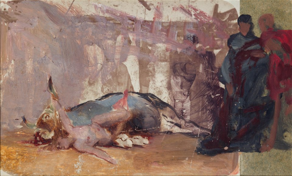 Henryk Siemiradzki - Study to the Painting Christian Dirce - MNK II-a-1189 - National Museum Kraków