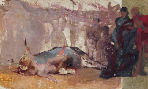 Henryk Siemiradzki - Study to the Painting Christian Dirce - MNK II-a-1189 - National Museum Kraków