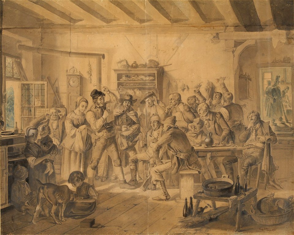Henry Ritter Verkündigung eines preußischen Sieges