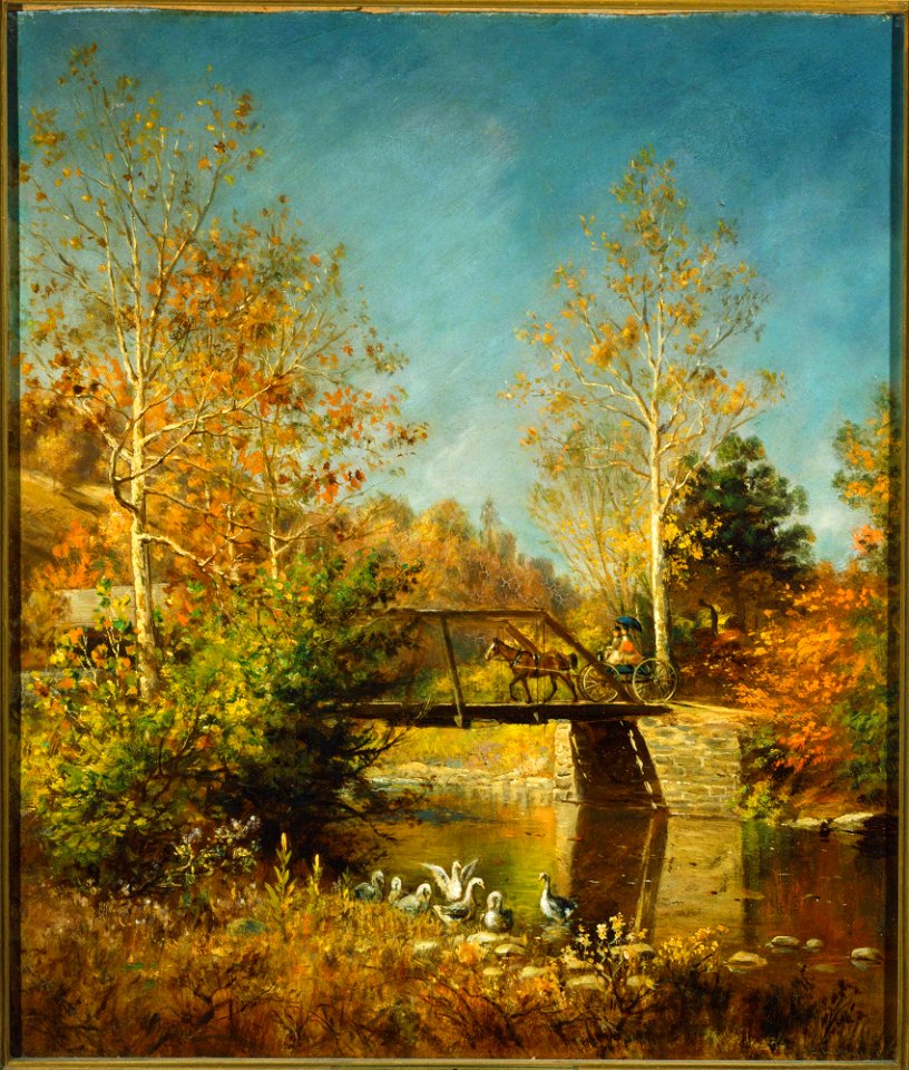 Edward Lamson Henry - Going to Town - Google Art Project