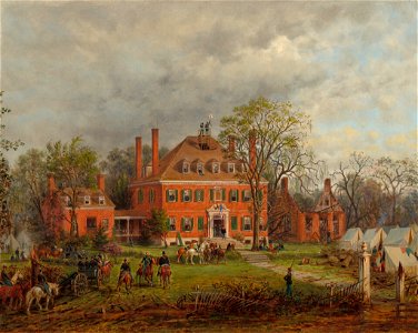 Edward Lamson Henry - The Old Westover House - 2014.136.3 - Corcoran Gallery of Art
