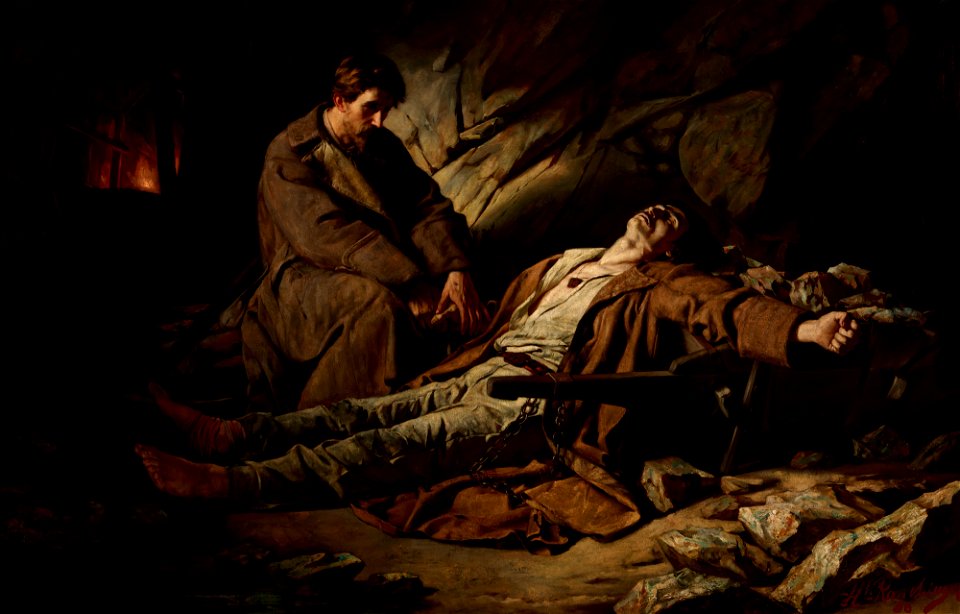 Henryk Rauchinger - Penal Colony - MNK II-a-162 - National Museum Kraków