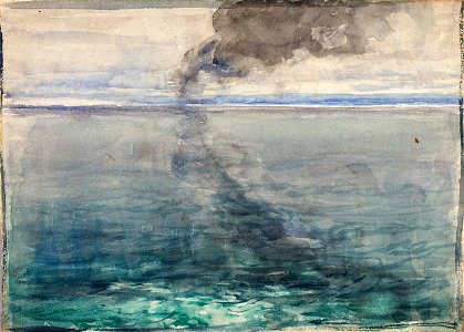 Henry Ossawa Tanner - Crossing the Atlantic (Return Home) - 1983.95.28 - Smithsonian American Art Museum