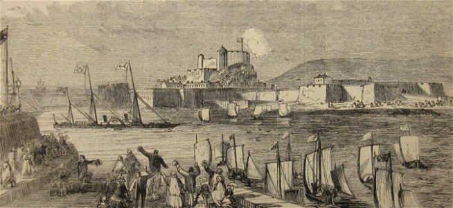 Her Majesty's visit to St Helier the capital of Jersey 1859