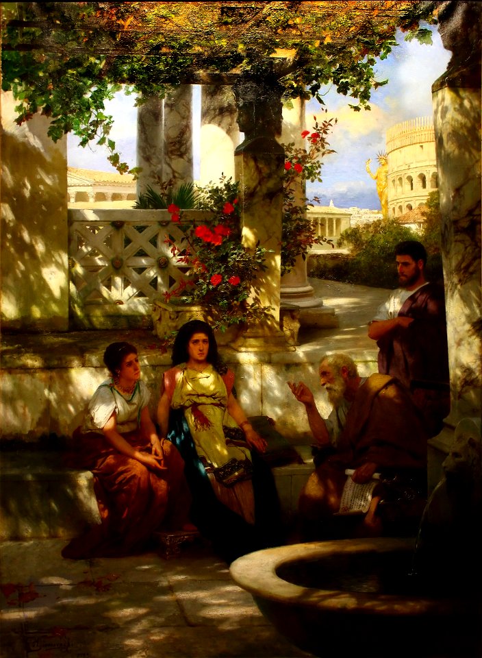 Henryk Siemiradzki - The future victims of the colosseum