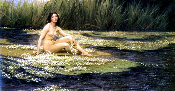 Herbert James Draper, The Water Nymph