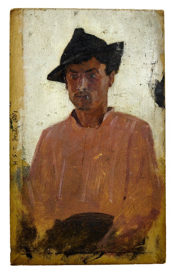 Henry Scott Tuke - Italian man with hat