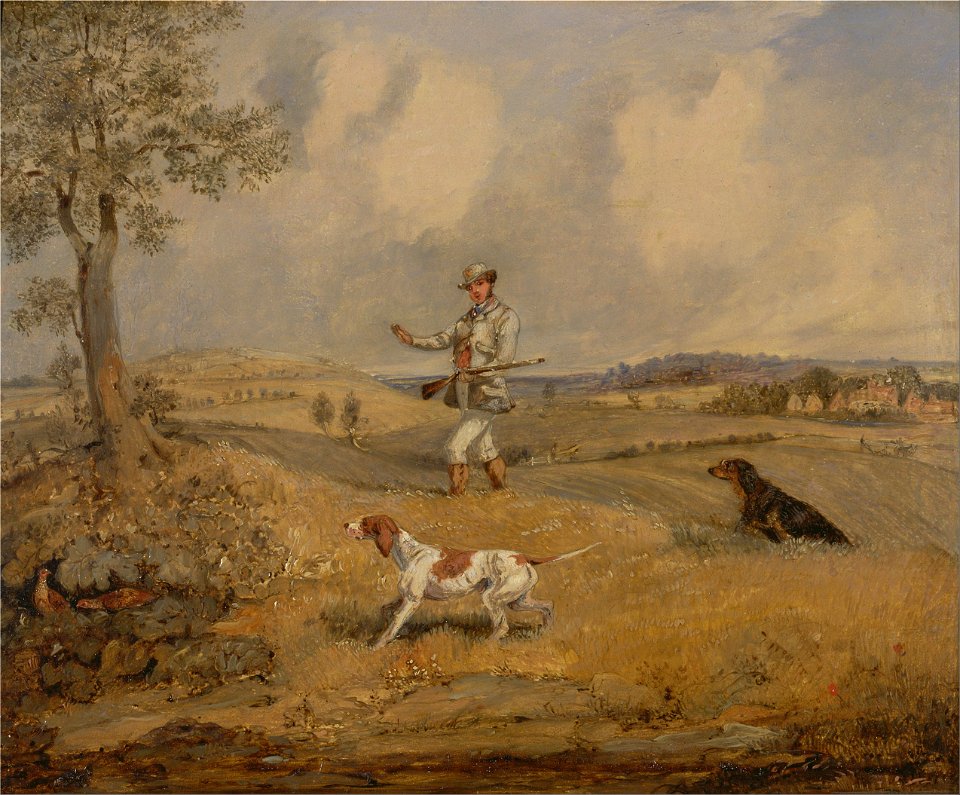 Henry Thomas Alken - Partridge Shooting - Google Art Project