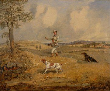 Henry Thomas Alken - Partridge Shooting - Google Art Project