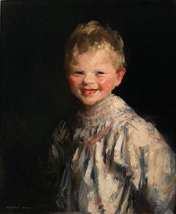 Robert Henri - Laughing Child - Google Art Project