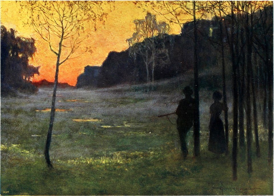 Henryk Weyssenhoff - illustration from Soból i panna after p104