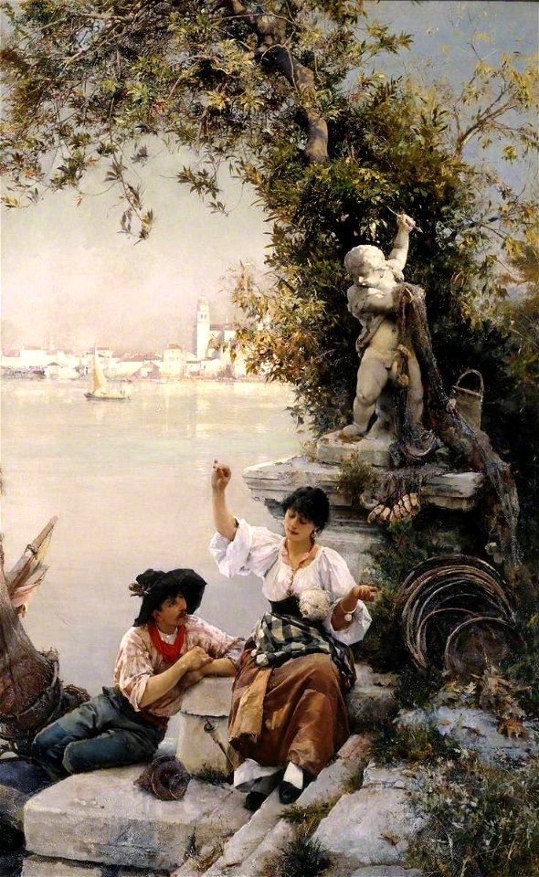 Henry Woods (1846-1921) - Cupid's Spell - N01531 - National Gallery