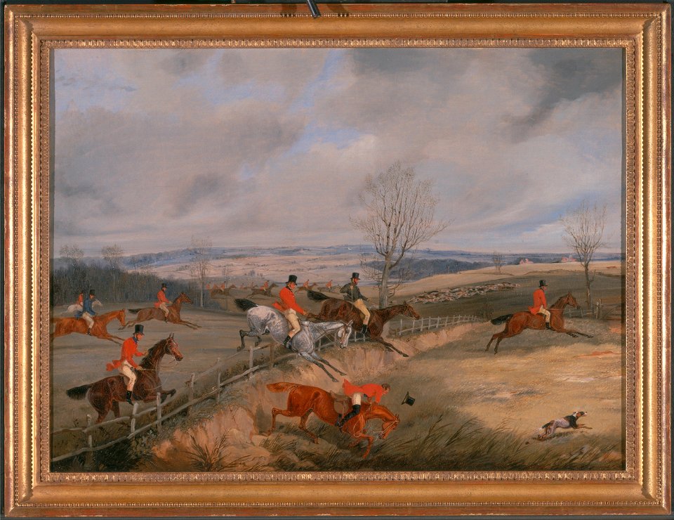 Henry Thomas Alken - Hunting Scene- Drawing the Cover - Google Art Project