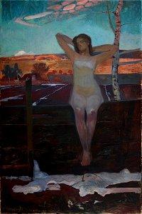 Henryk Szczygliński - Spring - MNK II-b-101 - National Museum Kraków