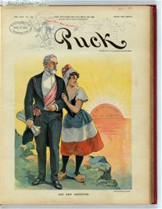 Her new protector - Ehrhart. LCCN2012647404