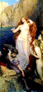 Herbert James Draper, The Pearls of Aphrodite, 1907