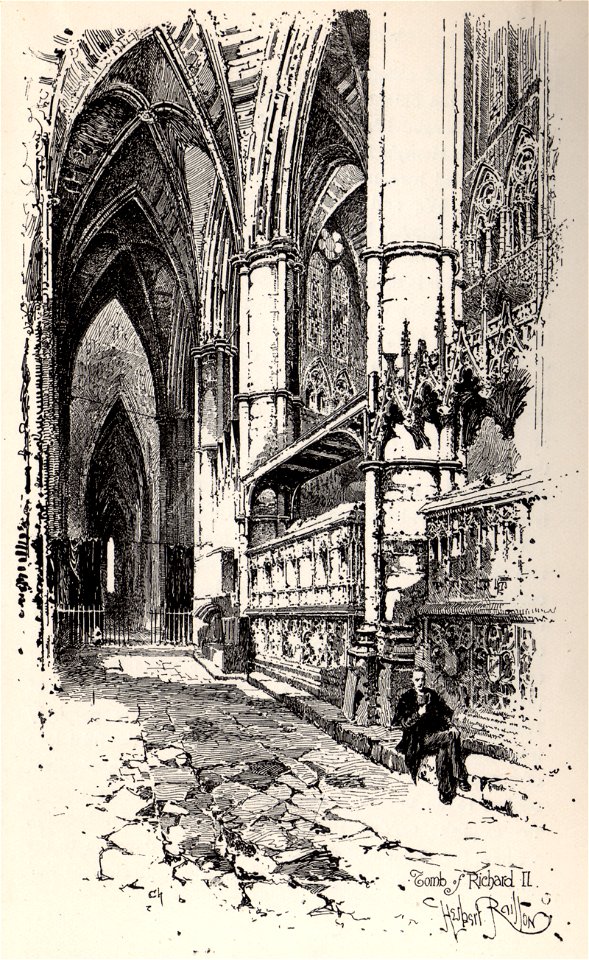 Herbert Railton Tomb of Richard II A Brief Account of Westminster Abbey 1894