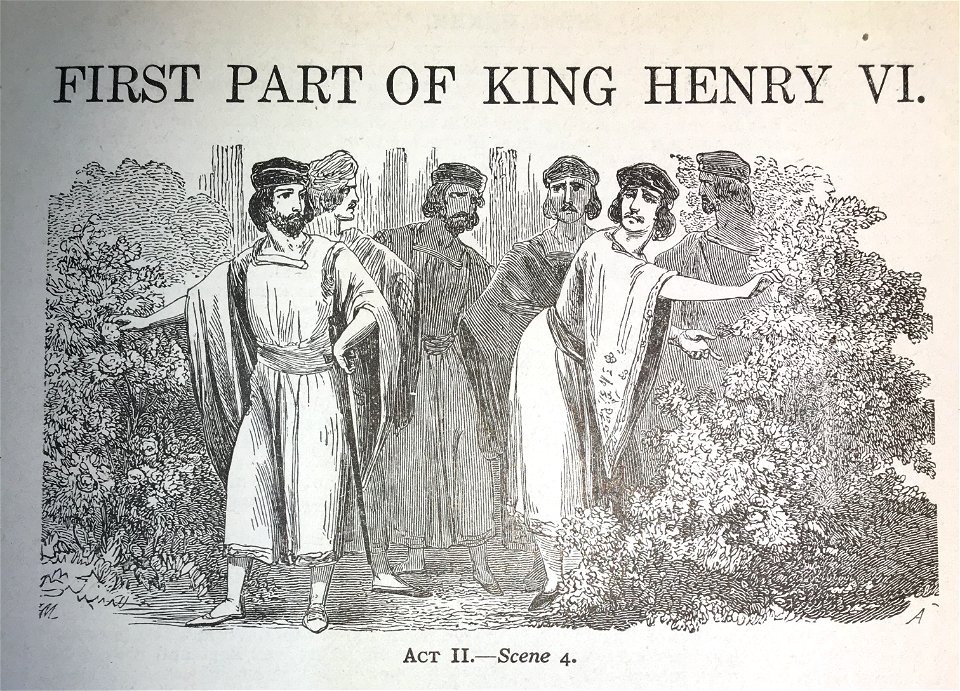 Henry VI Part I Lithograph