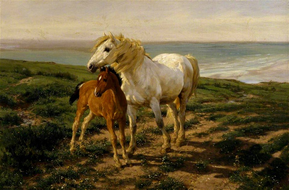 Henry William Banks Davis (1833-1914) - Mother and Son - N01528 - National Gallery