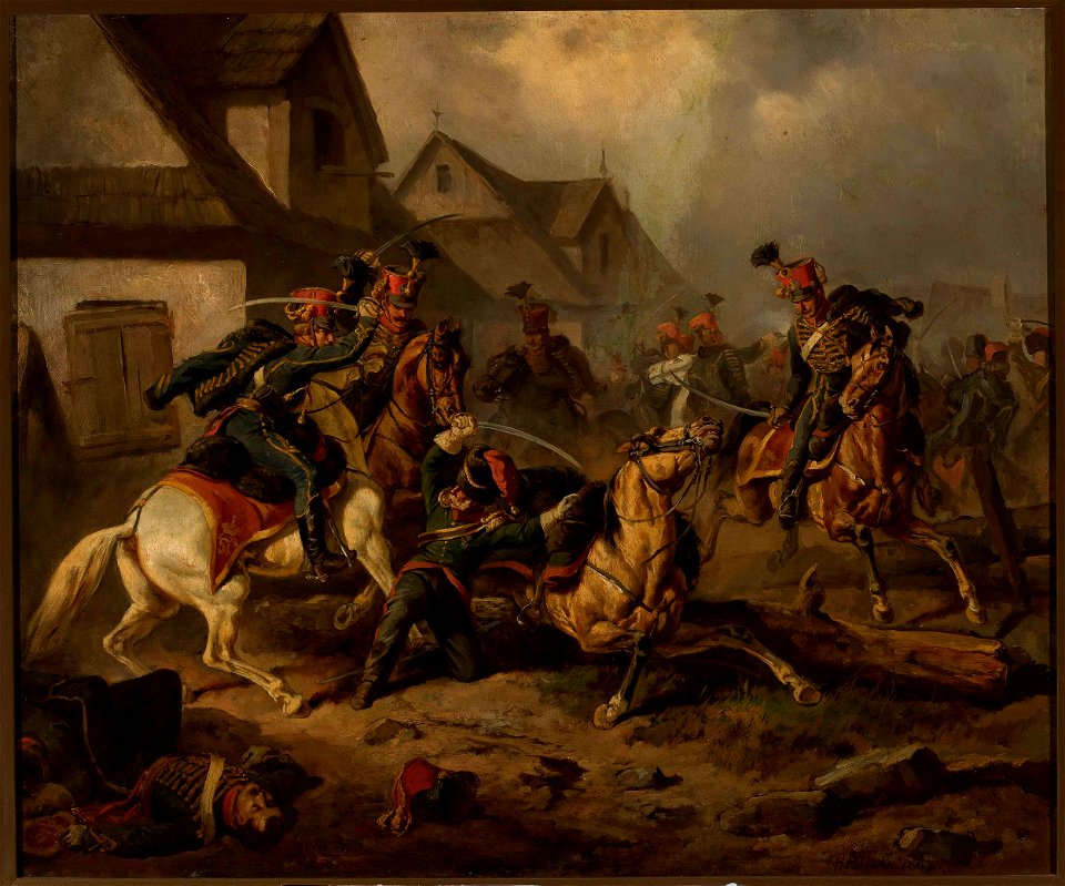 Henryk Pillati - Death of Berek Joselewicz in Kock - MP 2492 - National Museum in Warsaw