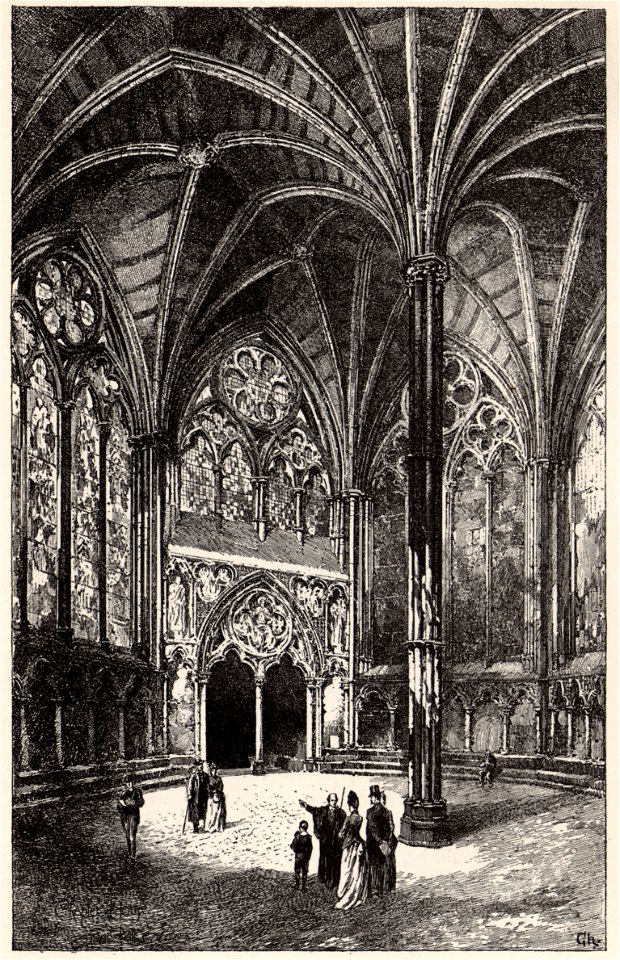 Herbert Railton The Chapter-House A Brief Account of Westminster Abbey 1894