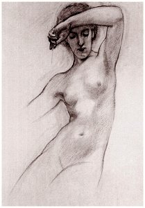 Herbert James Draper, Study for Prospero