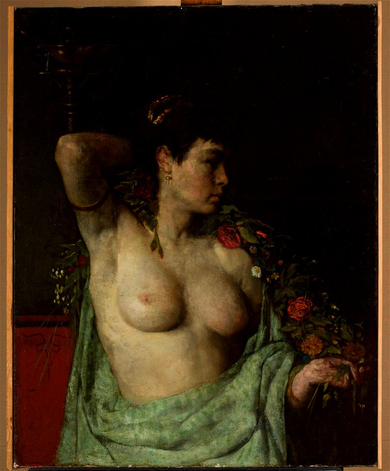Henryk Piątkowski - Maenad – female semi-nude - MP 1975 - National Museum in Warsaw