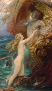 Herbert James Draper - A Deep Sea Idyll