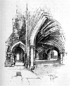Herbert Railton - Arches of Crypt