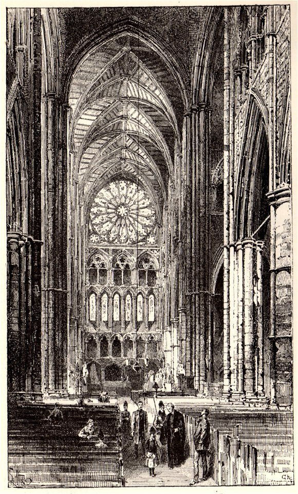Herbert Railton The North Transept A Brief Account of Westminster Abbey 1894