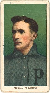 Herbie Moran, Providence Team, baseball card portrait LCCN2008677021