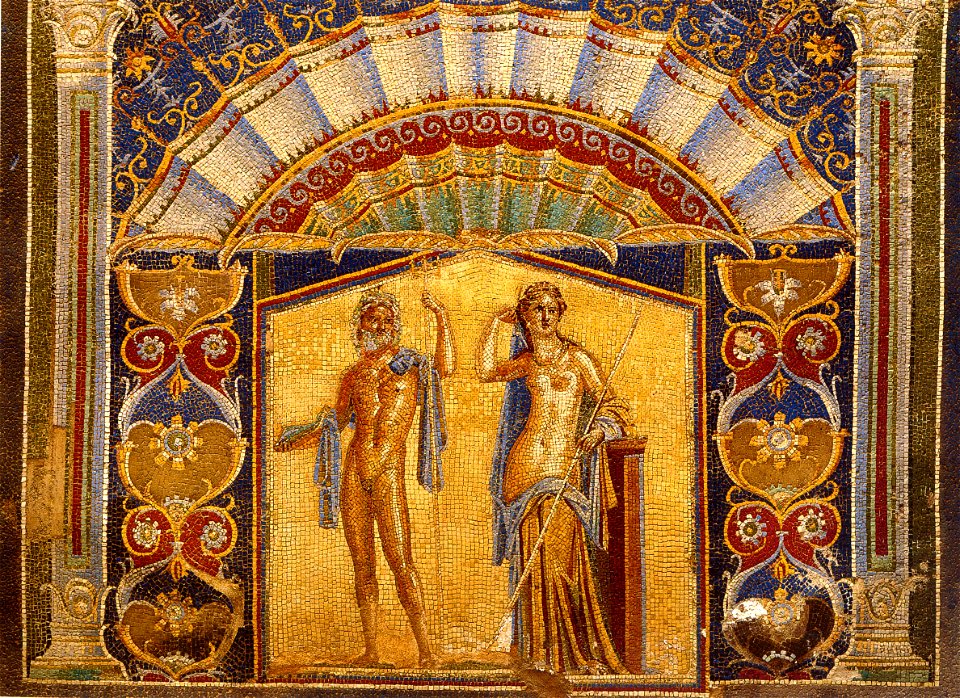 Herculaneum - Casa di Nettuno ed Anfitrite - Mosaic