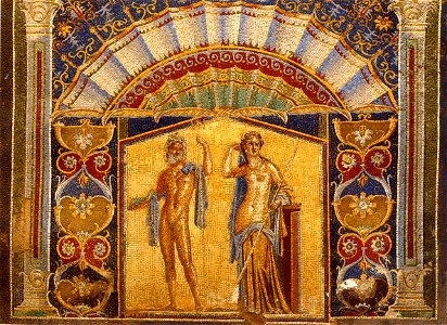Herculaneum - Casa di Nettuno ed Anfitrite - Mosaic