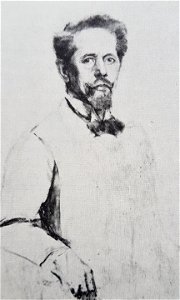 Herman Bunth självporträtt