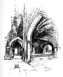 Herbert Railton - Arches of Crypt (modified)