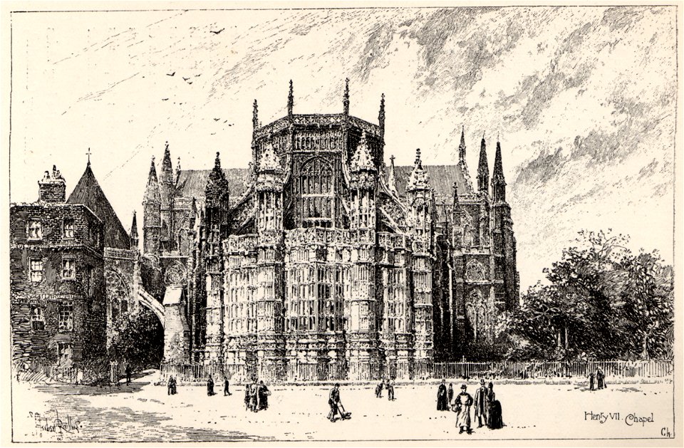 Herbert Railton Henry VII Chapel A Brief Account of Westminster Abbey 1894